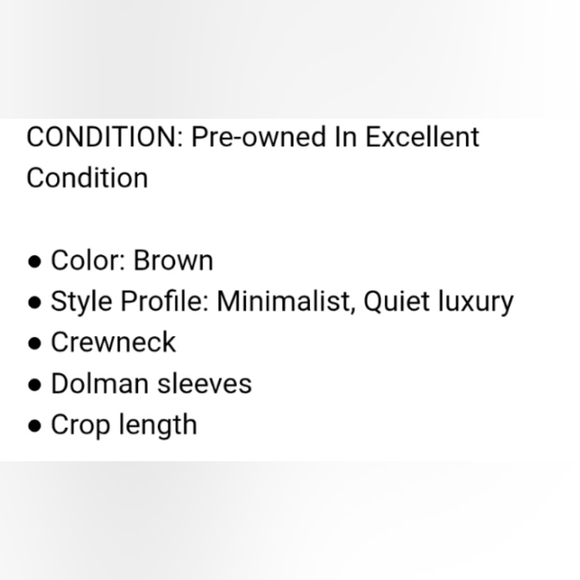 ZARA Beige Sweater XL Rib Knit Crop Minimalist Neutral 2655-Q - Picture 3 of 8